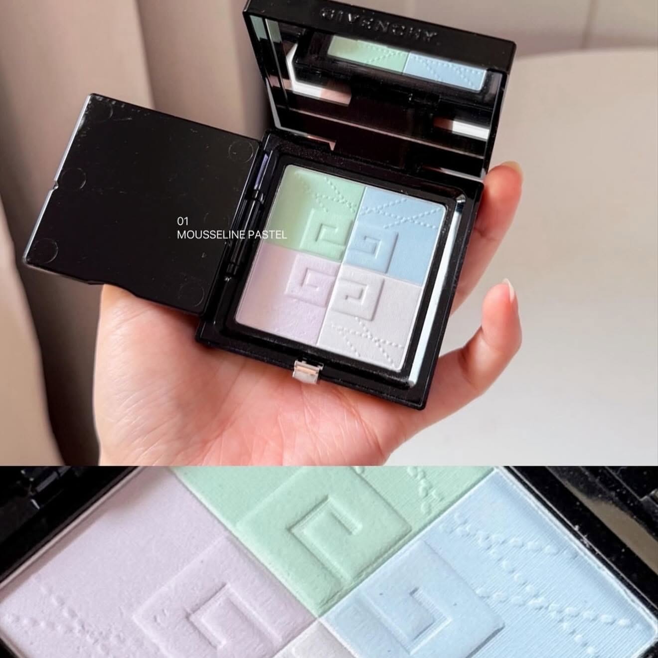 Phấn Phủ Dạng Nén Givenchy Prisme Libre 4-Color Pressed Powder 7g