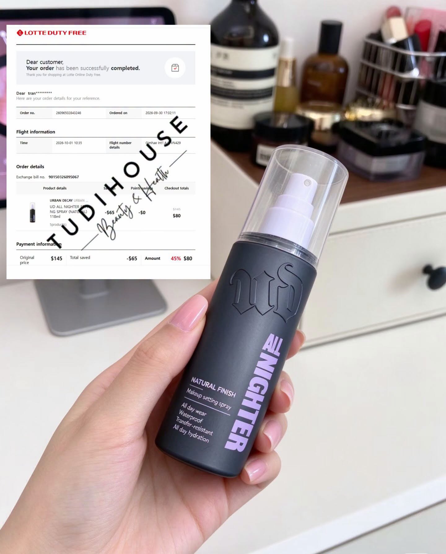 Xịt trang điểm Urban Decay Makeup Setting Spray 118ml