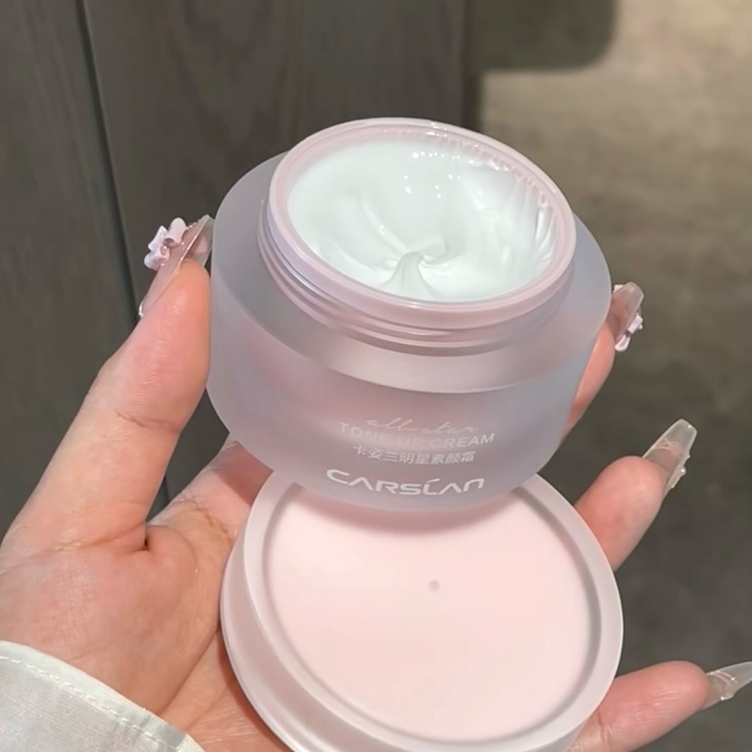 Kem nâng tone Carslan All Stars Tone Up 50g - MÀU HỒNG CẤP ẨM