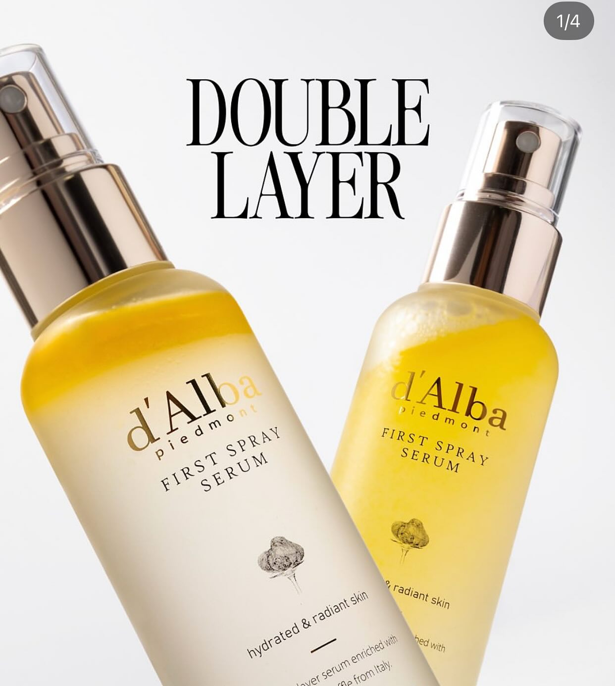 Xịt Tinh Chất Dưỡng Da d’Alba White Truffle First Spray Serum 100ml