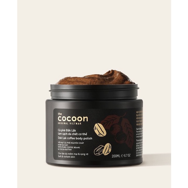 Tẩy da chết toàn thân Cocoon Cà phê Đắk Lắk