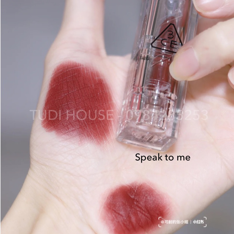 son thỏi lì 3CE Soft Matte Lipstick - SPEAK TO ME