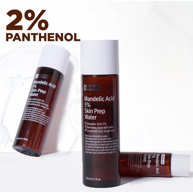 Dung dịch tẩy da chết By Wishtrend Mandelic Acid 5% Skin Prep Water 120ml