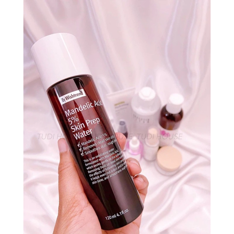 Dung dịch tẩy da chết By Wishtrend Mandelic Acid 5% Skin Prep Water 120ml
