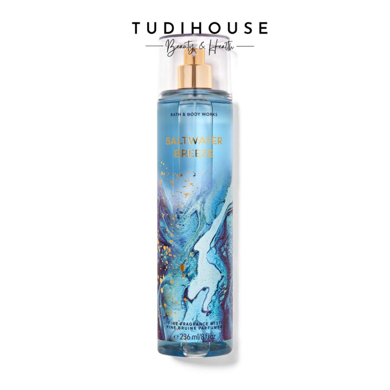 xịt thơm Bath & Body Works Body Mist Saltwaves Breeze 236ml