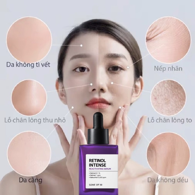 [ mẫu mới ] Tinh chất Some By Mi Retinol Intense Reactivating Serum 30ml