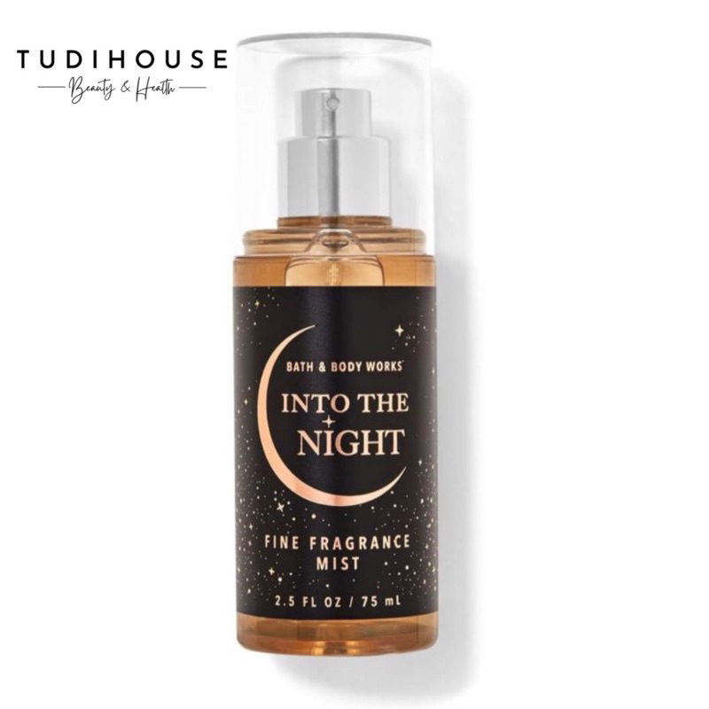[ 75ml ] xịt thơm toàn thân Bath & Body works - INTO THE NIGHT