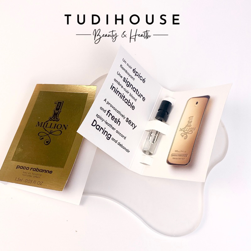 vial 1.5ml - nước hoa nam One Million Paco Rabanne