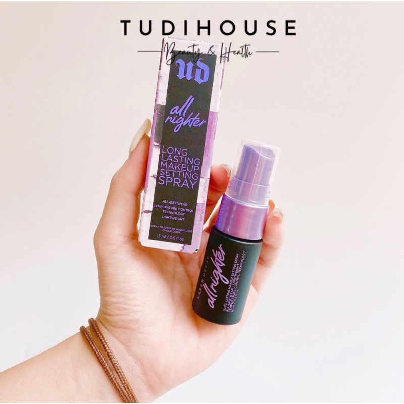 Xịt Khóa Lớp Trang Điểm Urban Decay All Nighter Long Lasting Makeup Setting Spray