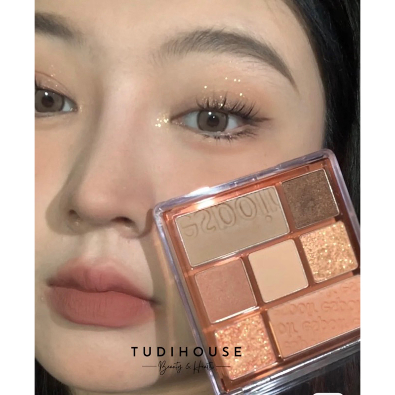 Bảng mắt Espoir Real Eye Palette - PEACHY LIKE