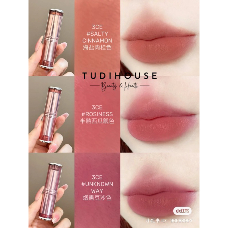son thỏi 3CE Blur Matte Lipstick 4g