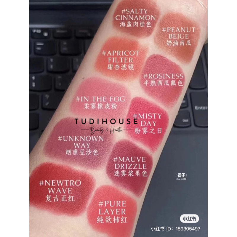 son thỏi 3CE Blur Matte Lipstick 4g