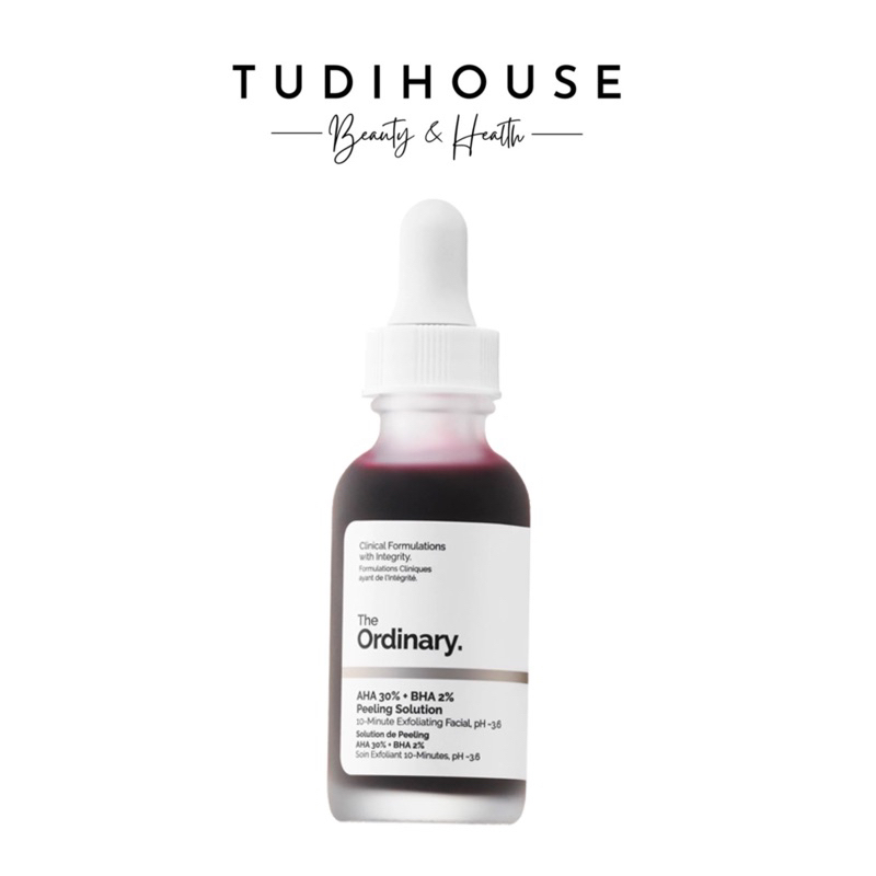 Tẩy da chết hoá học The Ordinary AHA 30% + BHA 2% Peeling Solution 30ml