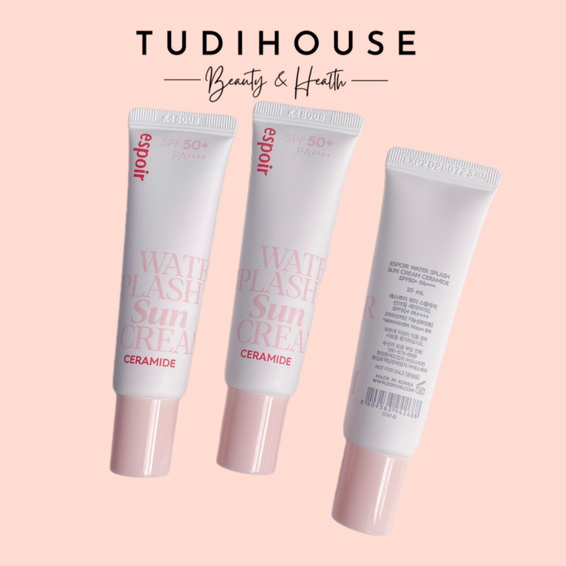 minisize 20ml  - kem chống nắng Espoir Sun Cream