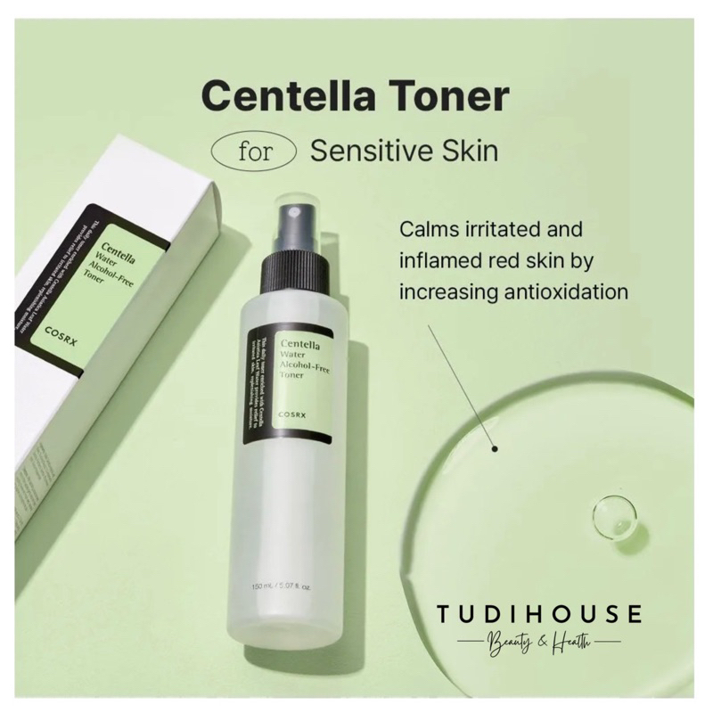 Nước cân bằng da Cosrx Centella Water Alcohol Free Toner 150ml