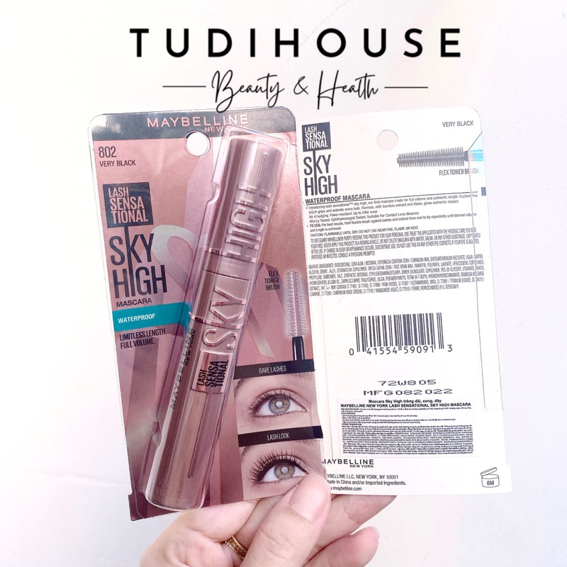 Mascara làm dài mi Maybelline Sky High Maybelline 6ml