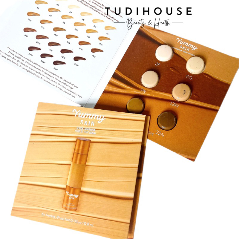 sample - kem nền Yummy Skin Serum Foundation