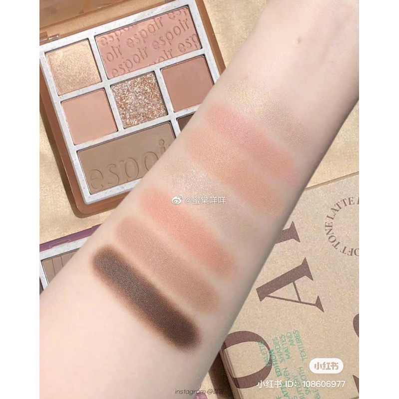 bảng mắt Espoir Real Eye Palette - OAT LATTE