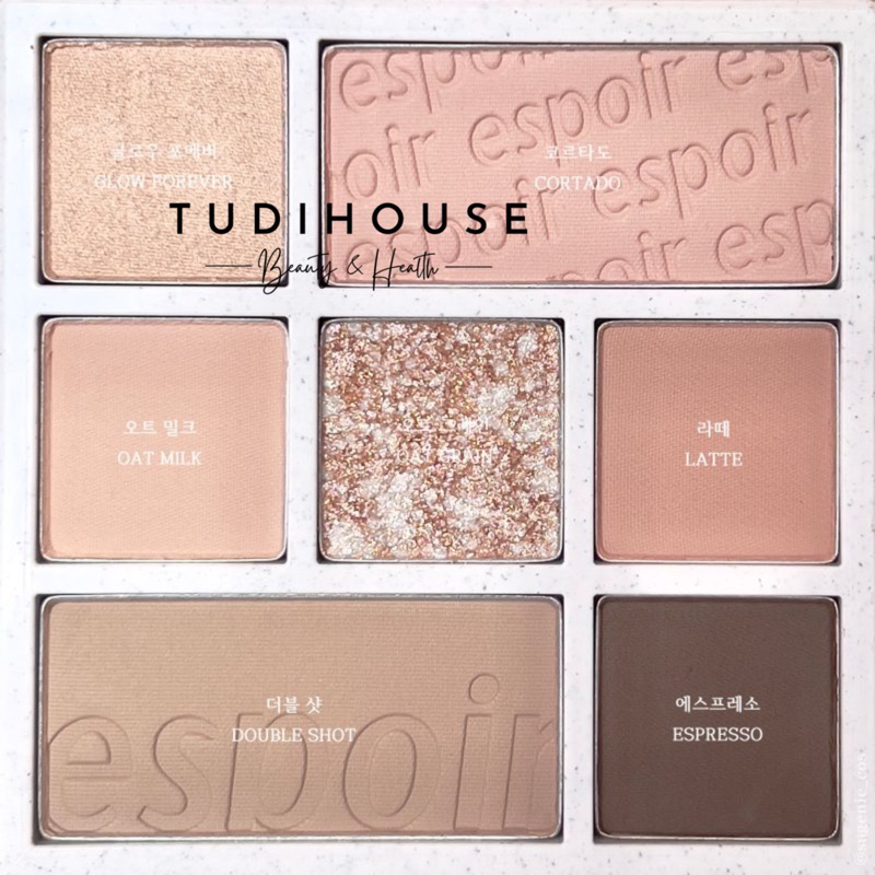 bảng mắt Espoir Real Eye Palette - OAT LATTE