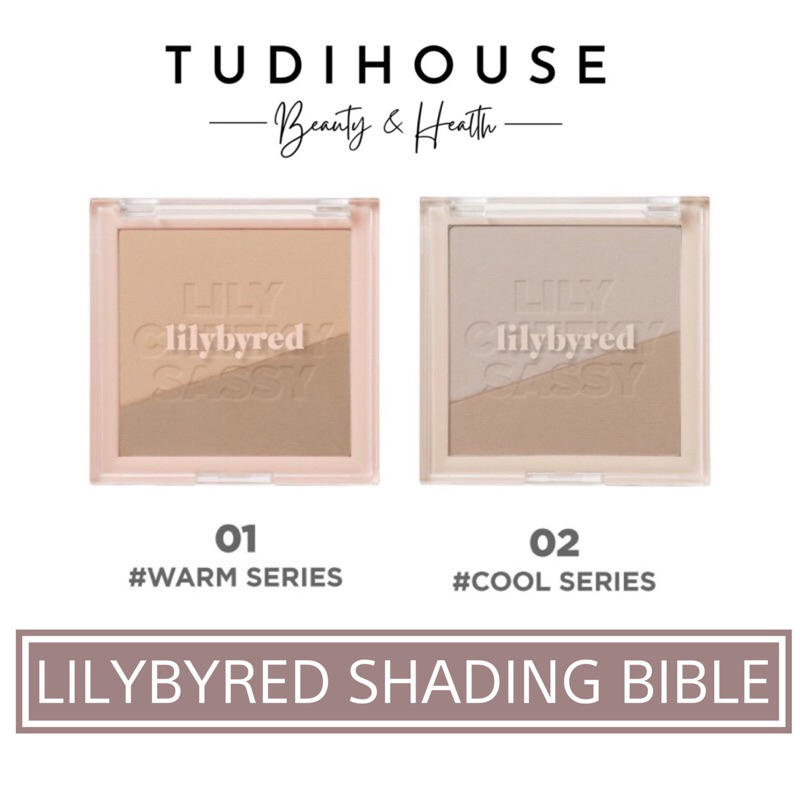 DATE 08/2025 - Phấn Tạo Khối Hai Màu Lilybyred Shading Bible 12.5g - MÀU 01