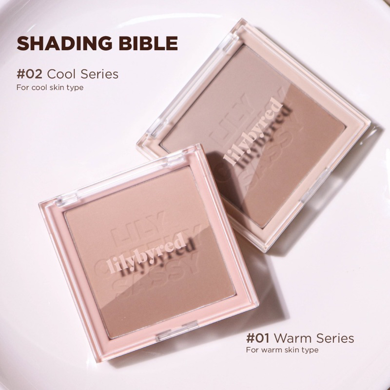 DATE 08/2025 - Phấn Tạo Khối Hai Màu Lilybyred Shading Bible 12.5g - MÀU 01
