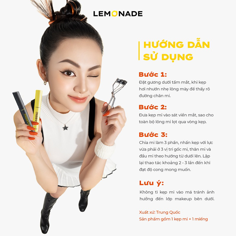 Bấm mi Lemonade  Eyelash Curler