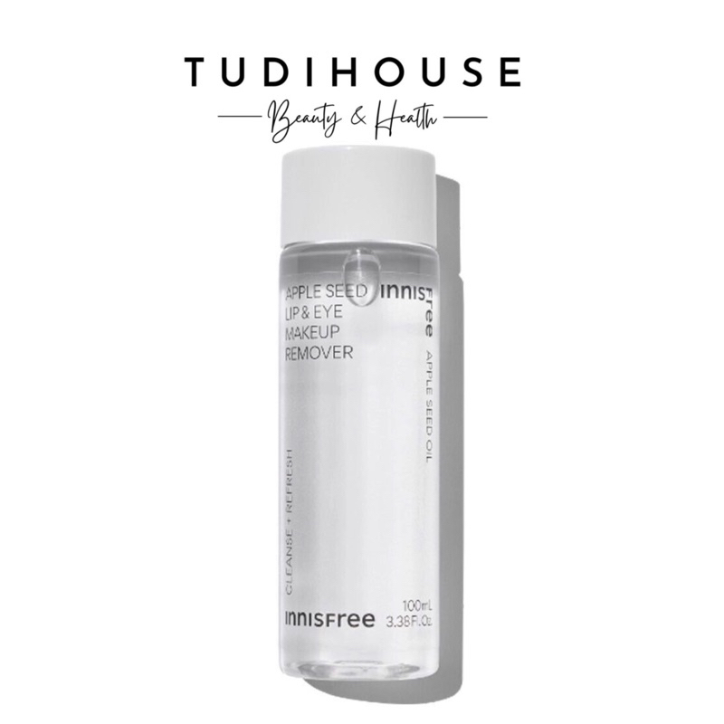 Tẩy trang mắt môi Innisfree Apple Seed Lip & Eye Remover 100ml