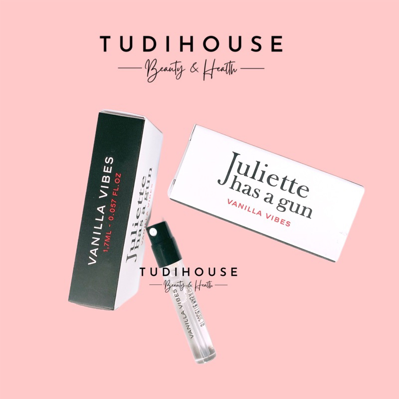 vial 1.7ml - nước hoa nữ Juliette has a G.un - VANILLA VIBES