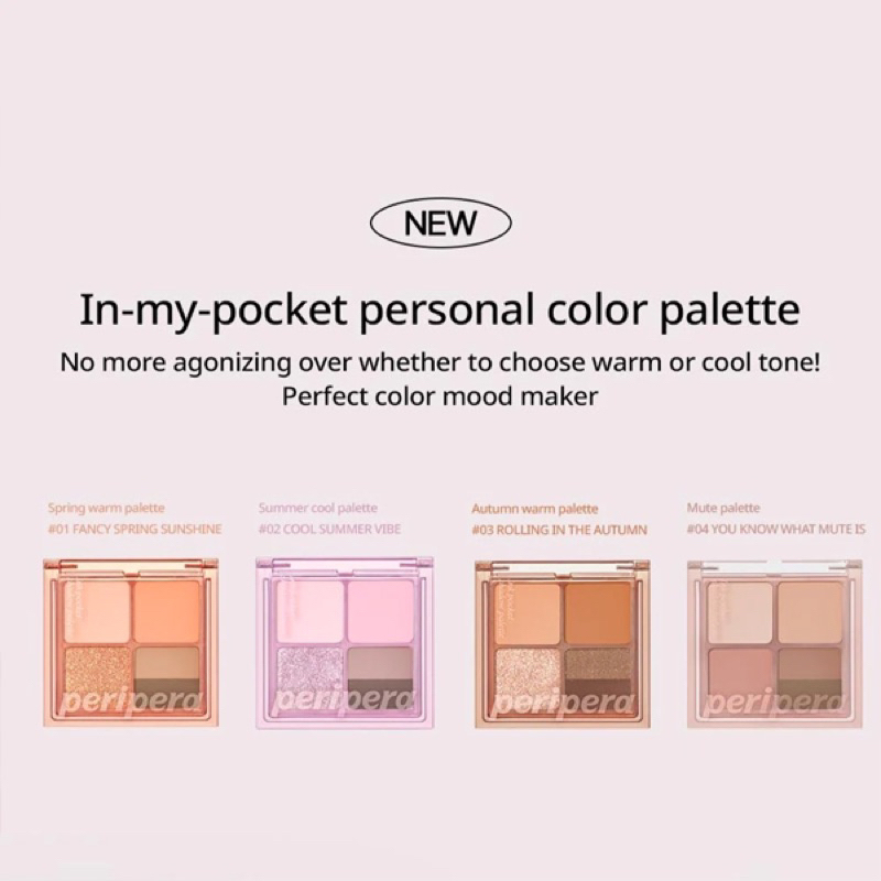 Bảng mắt Peripera Ink Pocket Shadow Palette