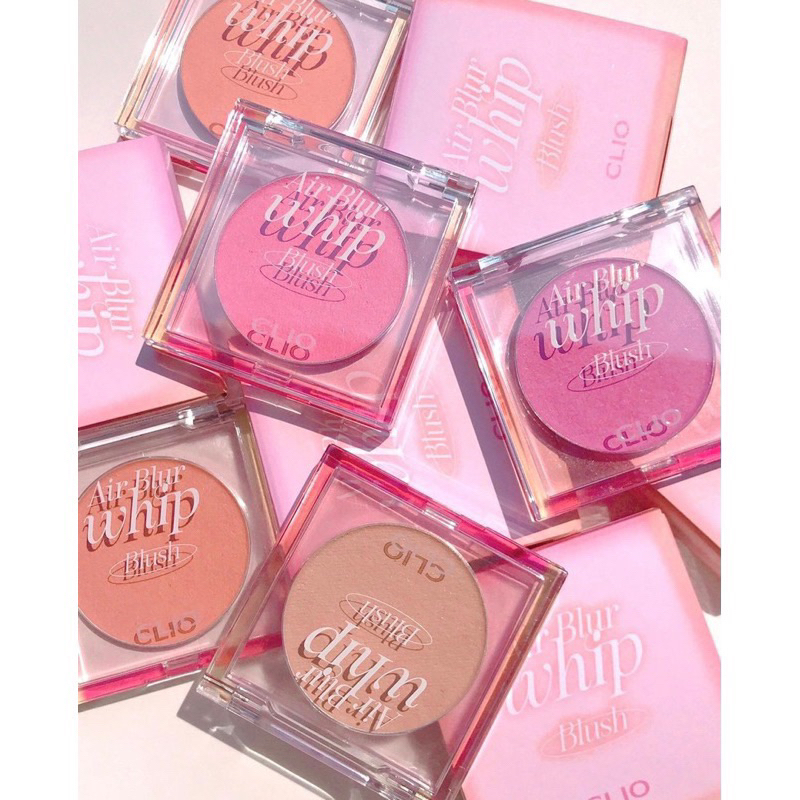 Má hồng thạch ( sự kết hợp giữa kem và phấn) Clio Air Blur Whip Blush