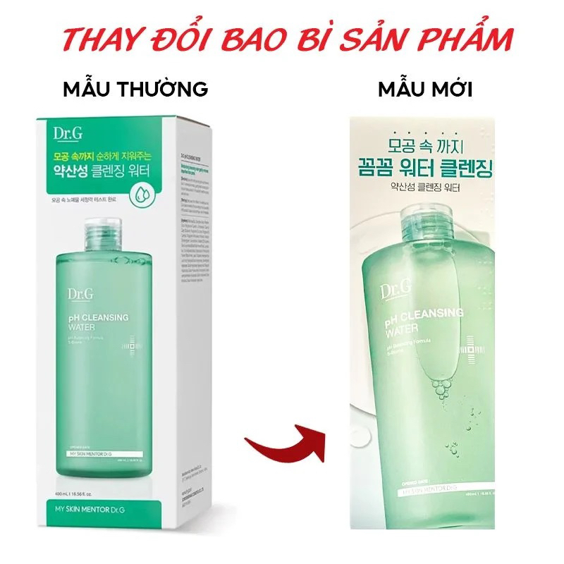 Sữa Rửa Mặt Ph Cleansing Gel Foam Dr.G 200ML