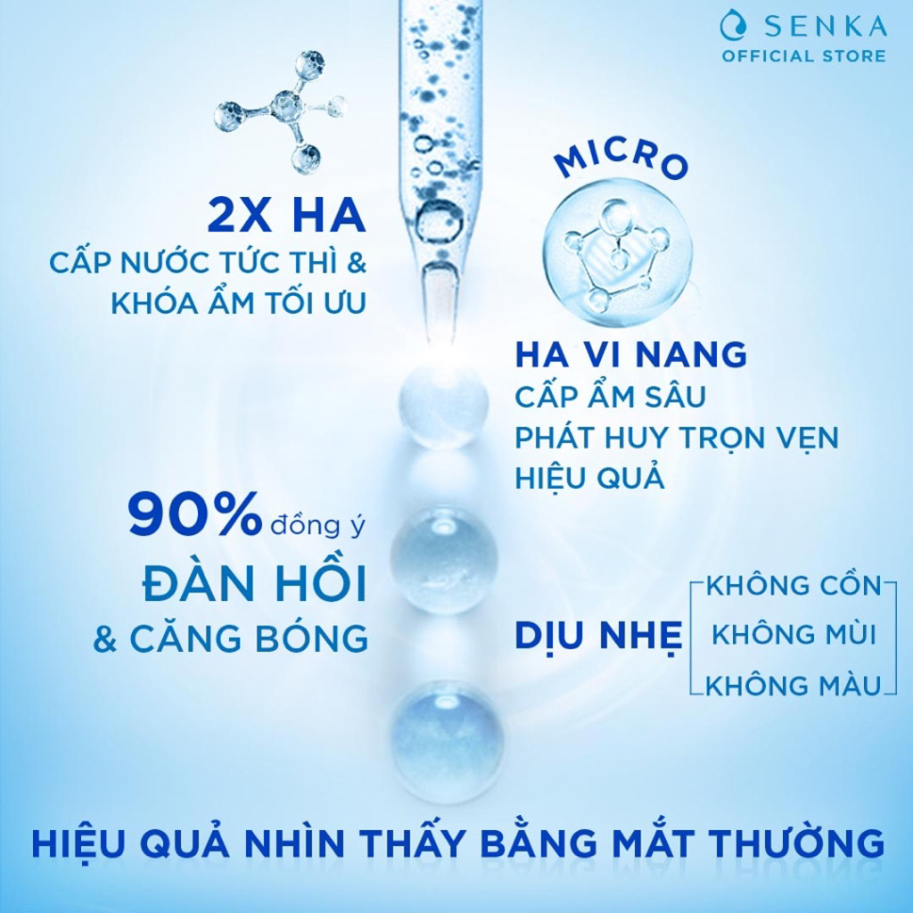 [ tặng mask ] Senka Serum Senka Dưỡng Ẩm Chuyên Sâu Và Ngừa Lão Hóa 30ml