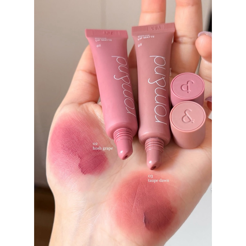 Son kem bùn Romand Lip Matte Color