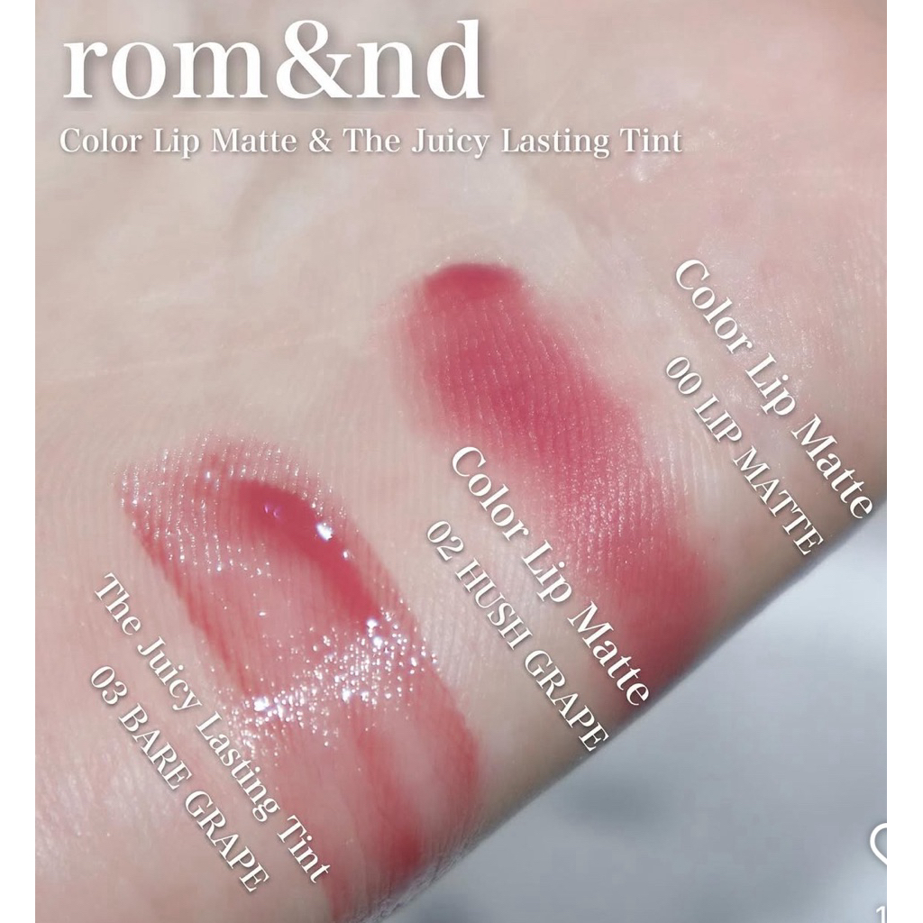 Son kem bùn Romand Lip Matte Color