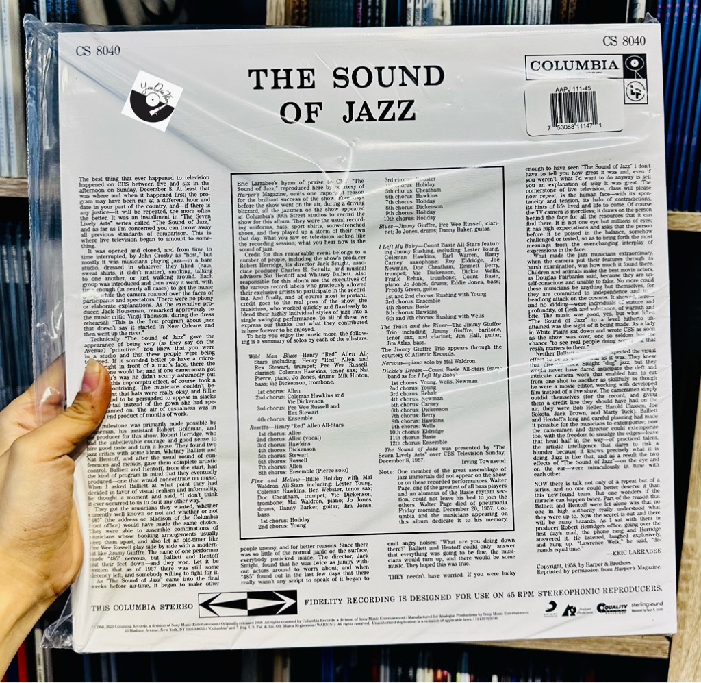 vinyl The Sound Of Jazz ( 180g, 45rpm, 2LP )