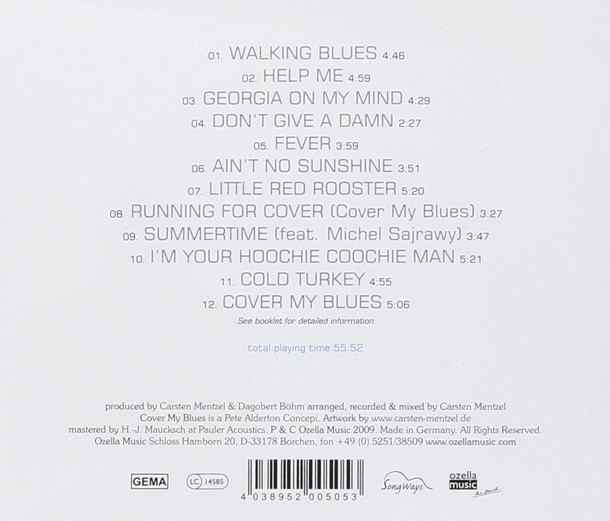 Đĩa than Pete Alderton – Cover My Blues