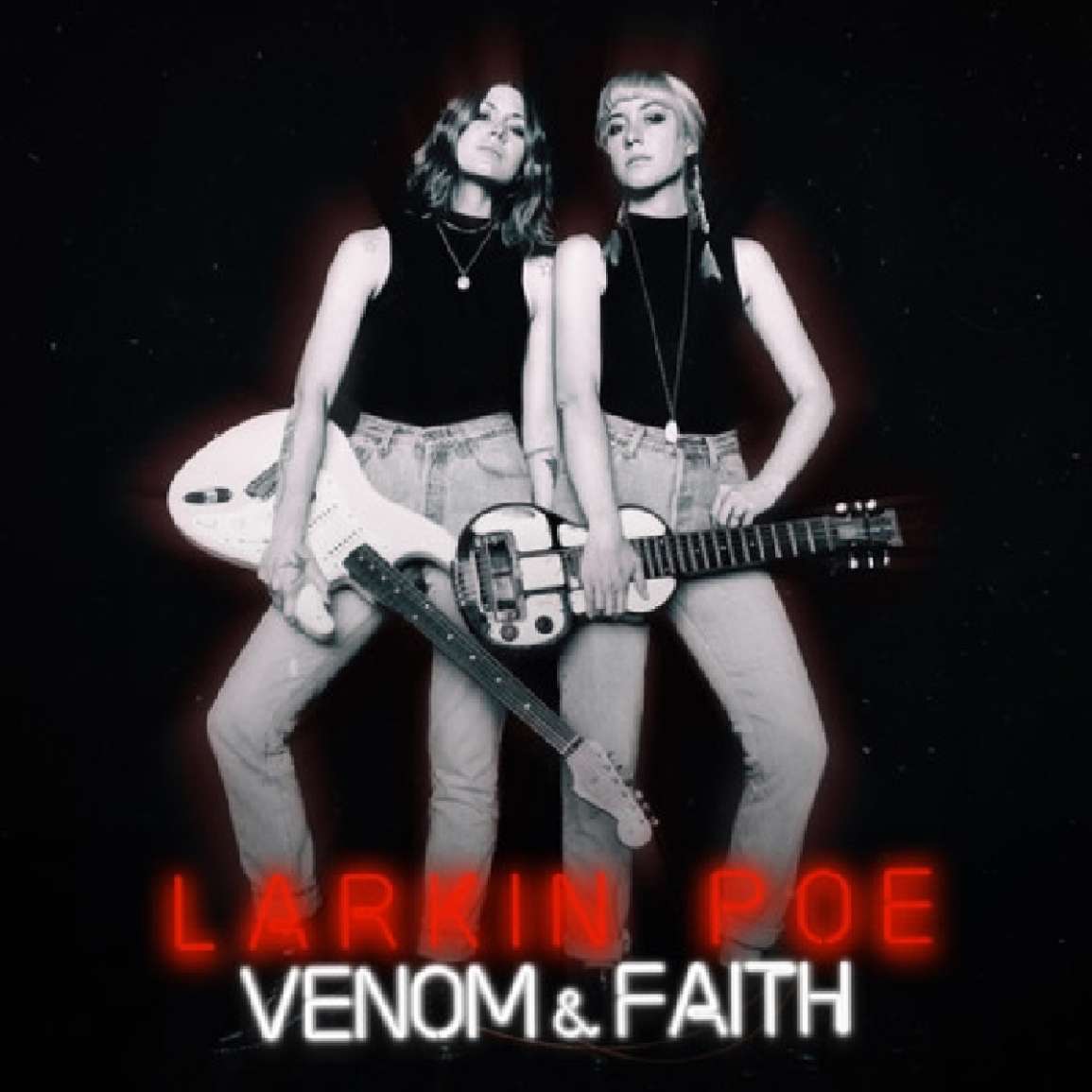 Larkin Poe - Venom & Faith  (Limited Edition Silver Vinyl)