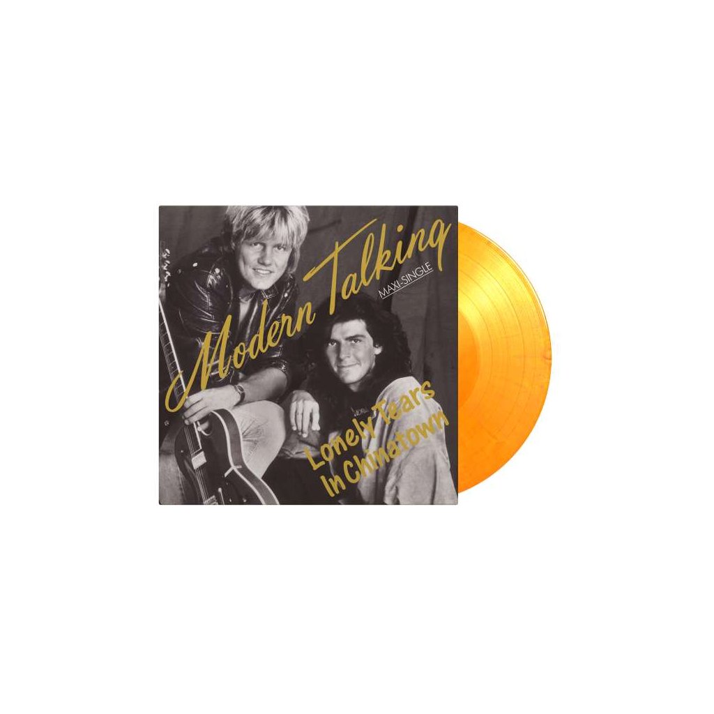MODERN TALKING - LONELY TEARS IN CHINATOWN (YELLOW & ORANGE MARBLED VINYL/180G)