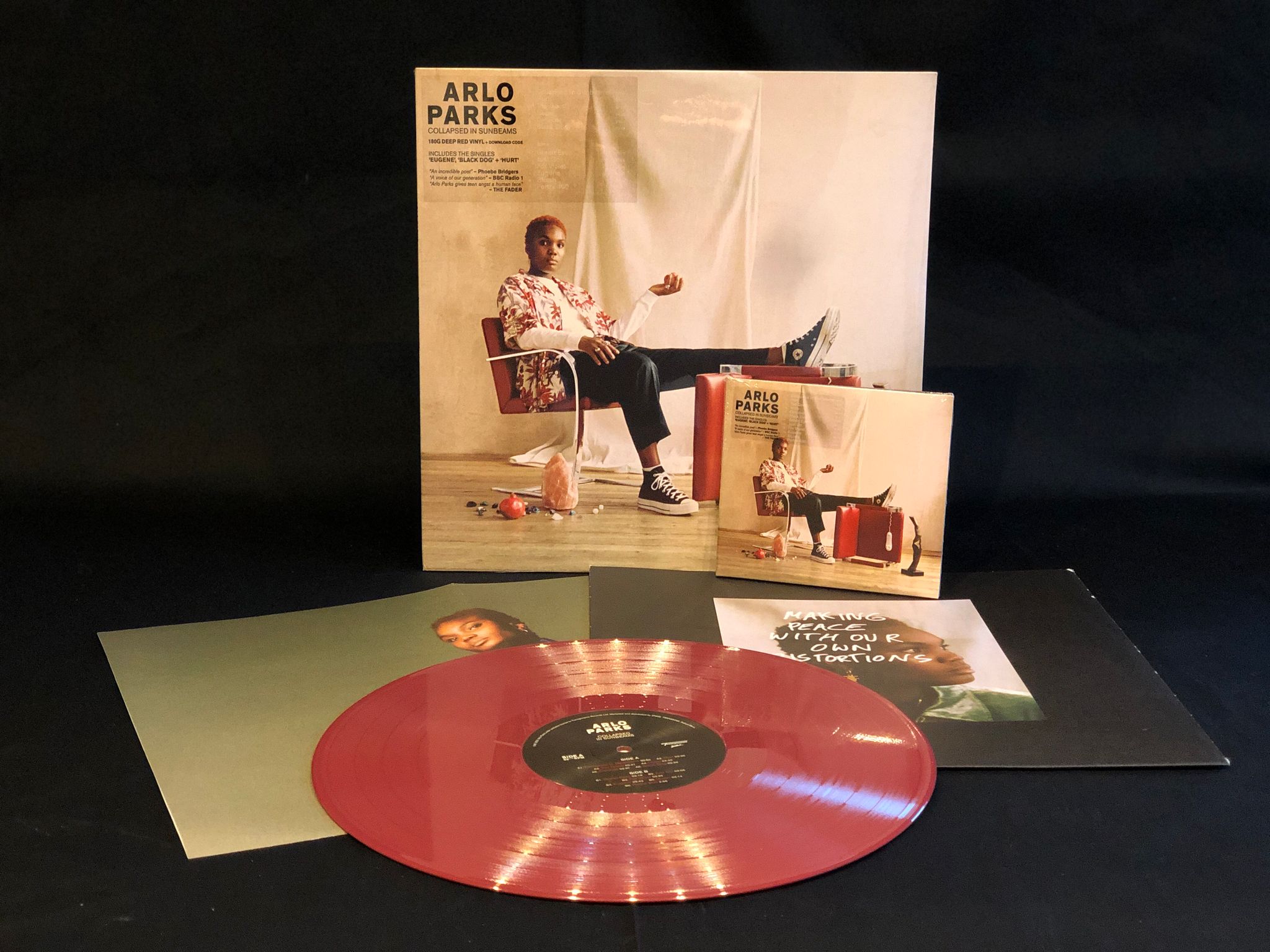 vinyl ARLO PARKS - COLLAPSED IN SUNBEAMS (DEEP RED VINYL)