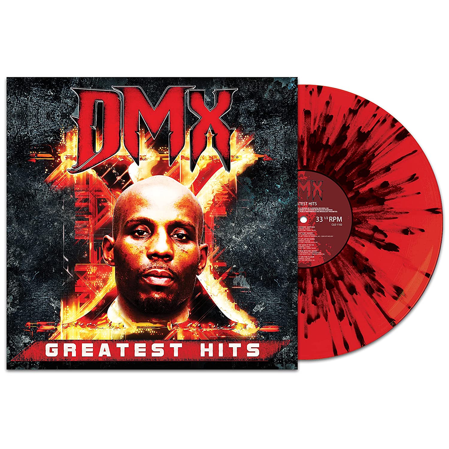 Dmx Red DMX - Greatest Hits (Red & Black Splatter Vinyl)