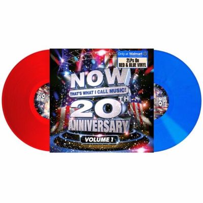 vinyl NOW That's What I Call Music! 20th Anniversary, Volume 1 ( 2LP - Transparent Red & Transparent Blue Vinyl)