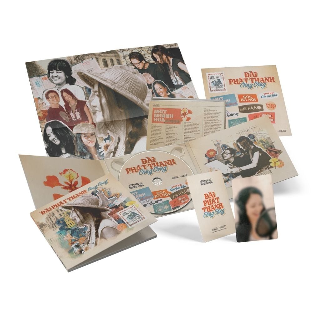 Đĩa CD Hồng Nhung - Đài Phát Thanh Công Cộng ( Album Nuyễn Duy Hùng )