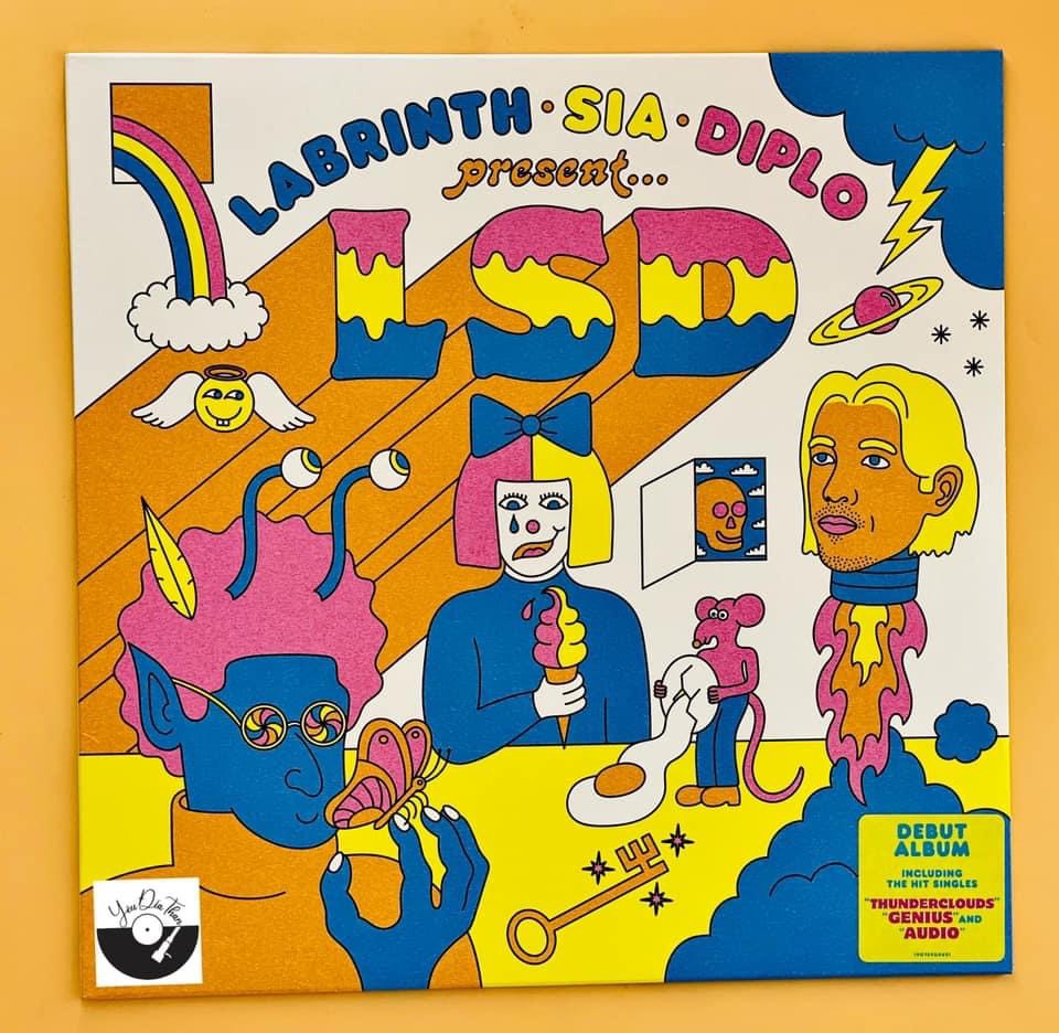 vinyl LSD - SIA LABRINTH  & DIPLO PRESENT