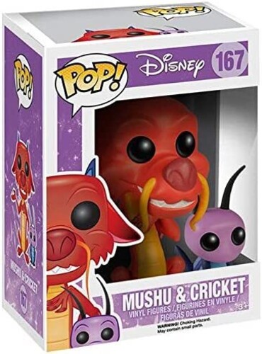 FUNKO POP! DISNEY: Mulan - Mushu & Cricket (Vinyl Figure)