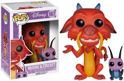 FUNKO POP! DISNEY: Mulan - Mushu & Cricket (Vinyl Figure)