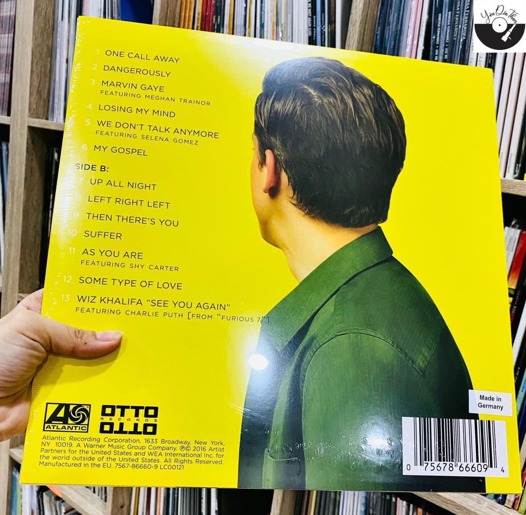 vinyl Charlie Puth - Nine Track Mind