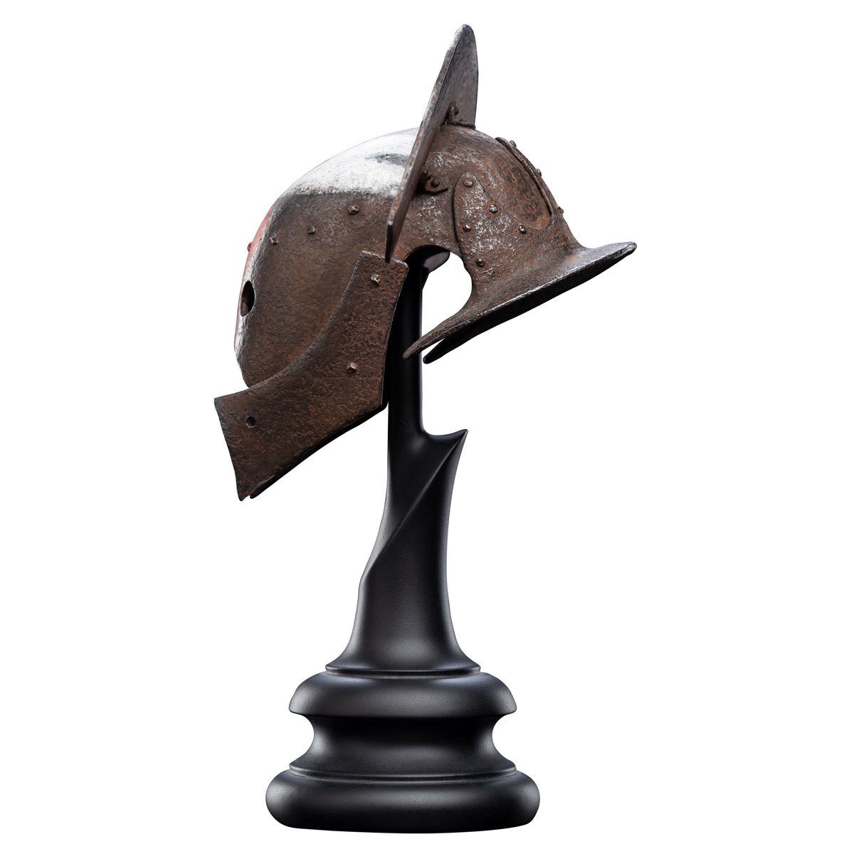WETA Workshop Mini Prop Replica - The Lord of the Rings Trilogy Uruk-Hai Captain Helm 1:4 Scale
