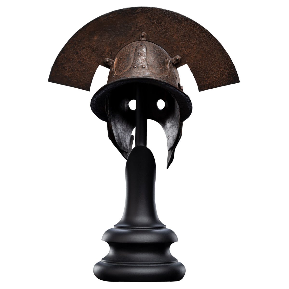 WETA Workshop Mini Prop Replica - The Lord of the Rings Trilogy Uruk-Hai Captain Helm 1:4 Scale