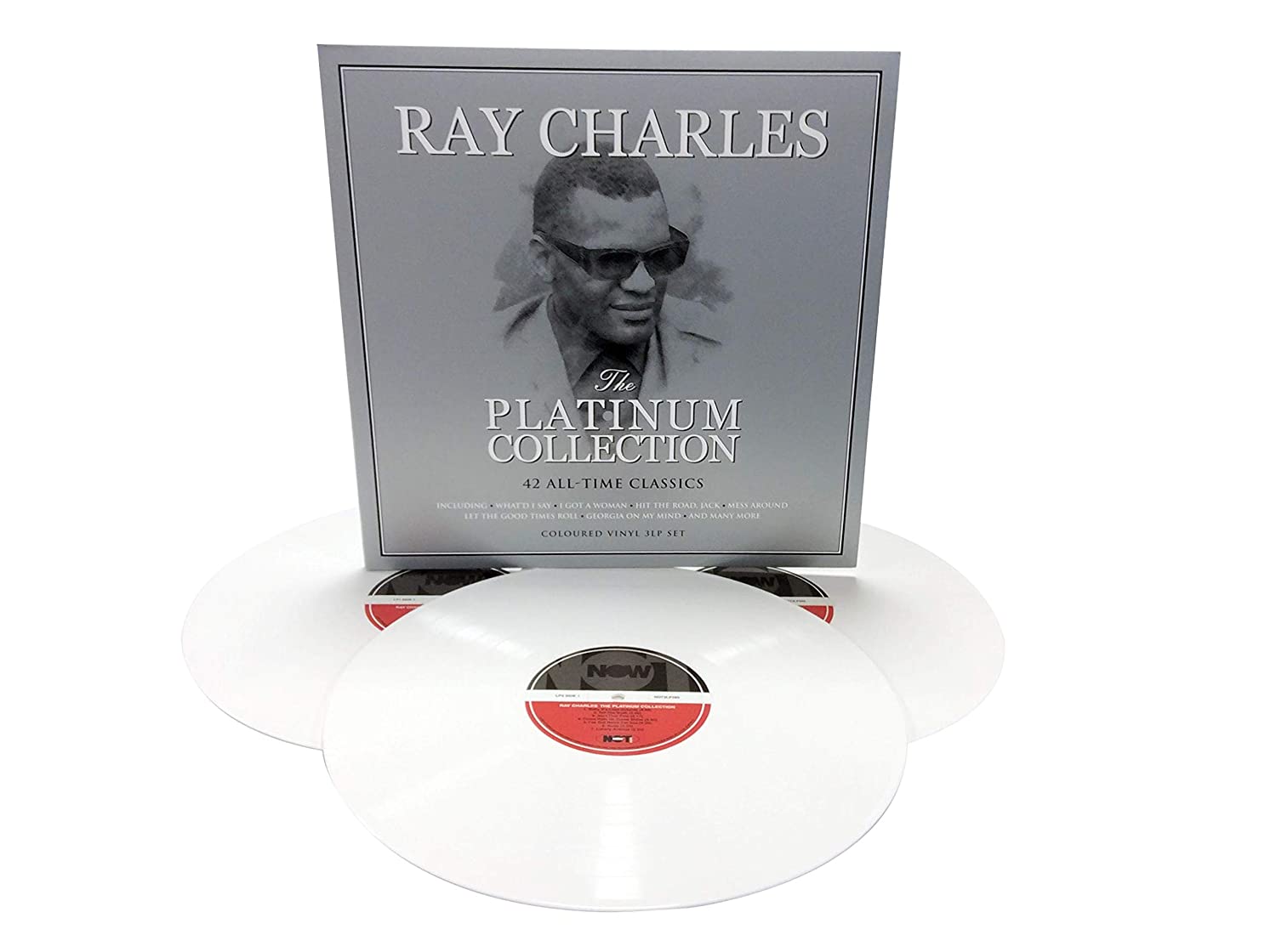 vinyl RAY CHARLES - PLATINUM COLLECTION (3 lp , WHITE VINYL)