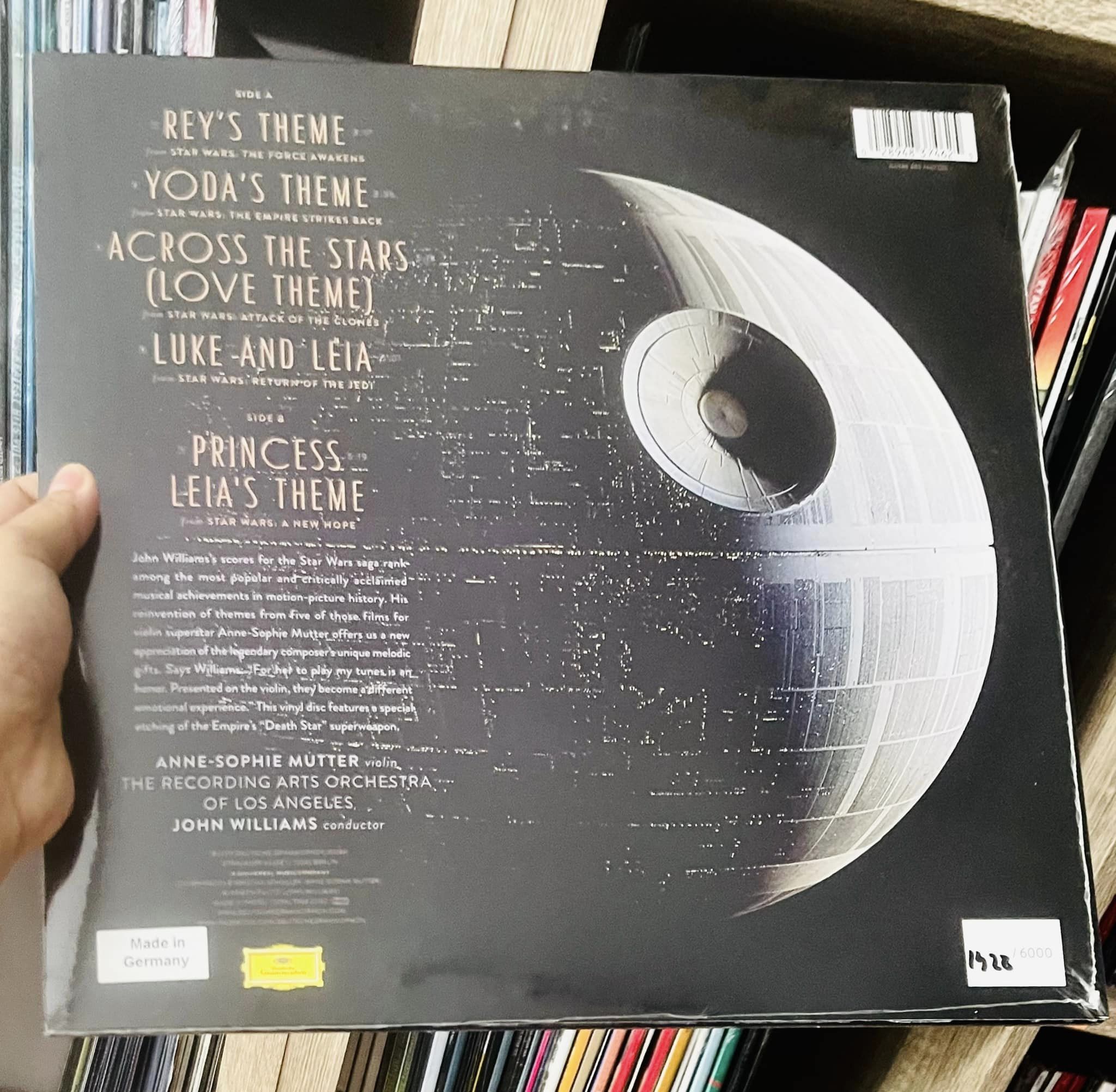 vinyl Anne-Sophie Mutter, John Williams – Across The Stars (SPECIAL EDITION)